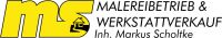 ms Malereibetrieb<br />& Werkstattverkauf Markus Scholtke